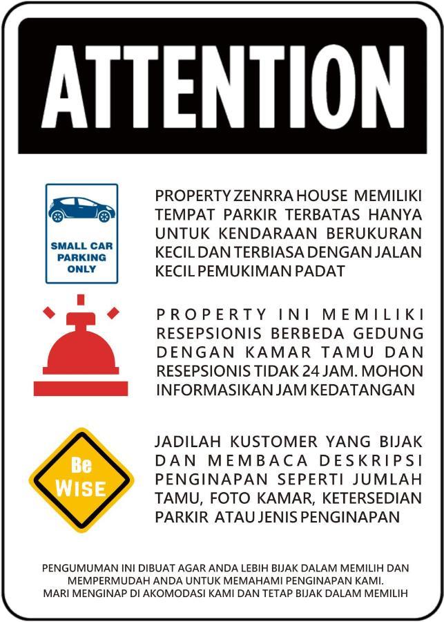 Zenrra House Hotel Bandung Kültér fotó
